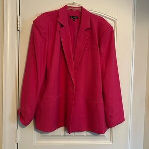INC Vibrant Pink Women's Blazer